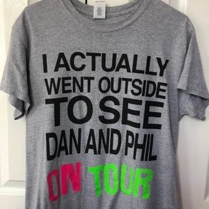 Dan and Phil TATINOF Tour T-Shirt✨